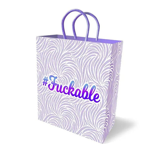 LittleGenie–#Fuckable25cmFlockedGiftBag(Purple)