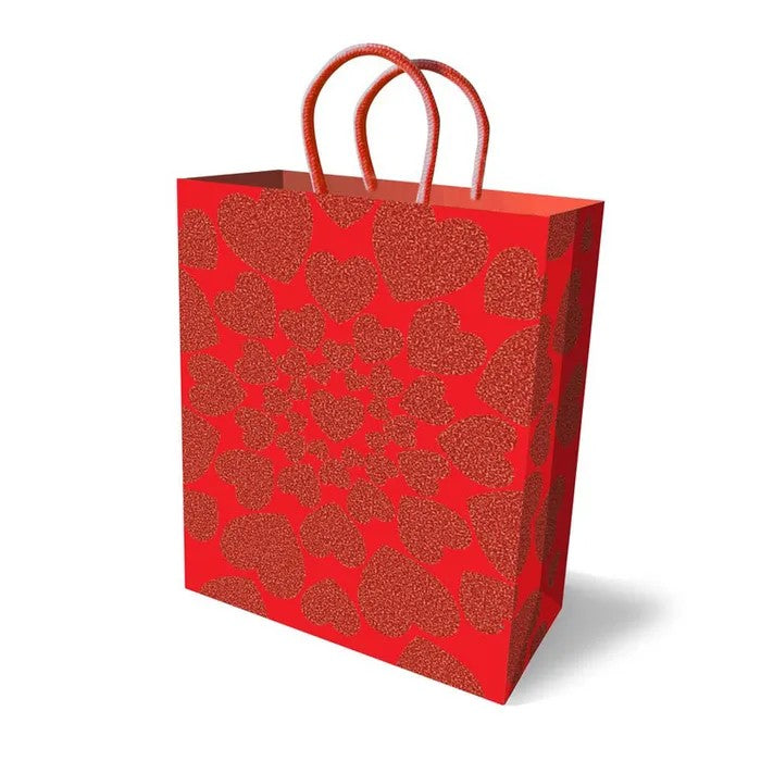 LittleGenie–GlitterHeartsGiftBag(Red)