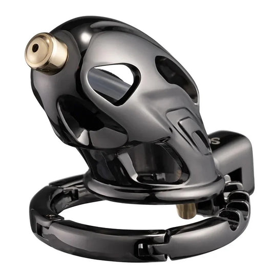 LOCKINKOutlawChastityPenisCage&UrethralSoundingwithKeys