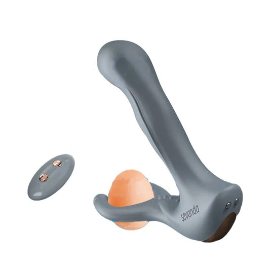 LOCKINKSevandaE-stimandVibrationProstateMassagerwithRemoteControl