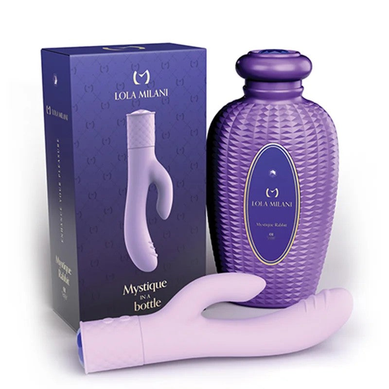 LolaMilaniMystiqueRabbitVibratorw/OrchidBottle