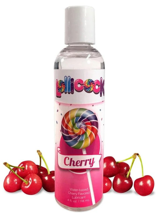 LollicockWaterBasedFlavoredLubricant4oz–Cherry