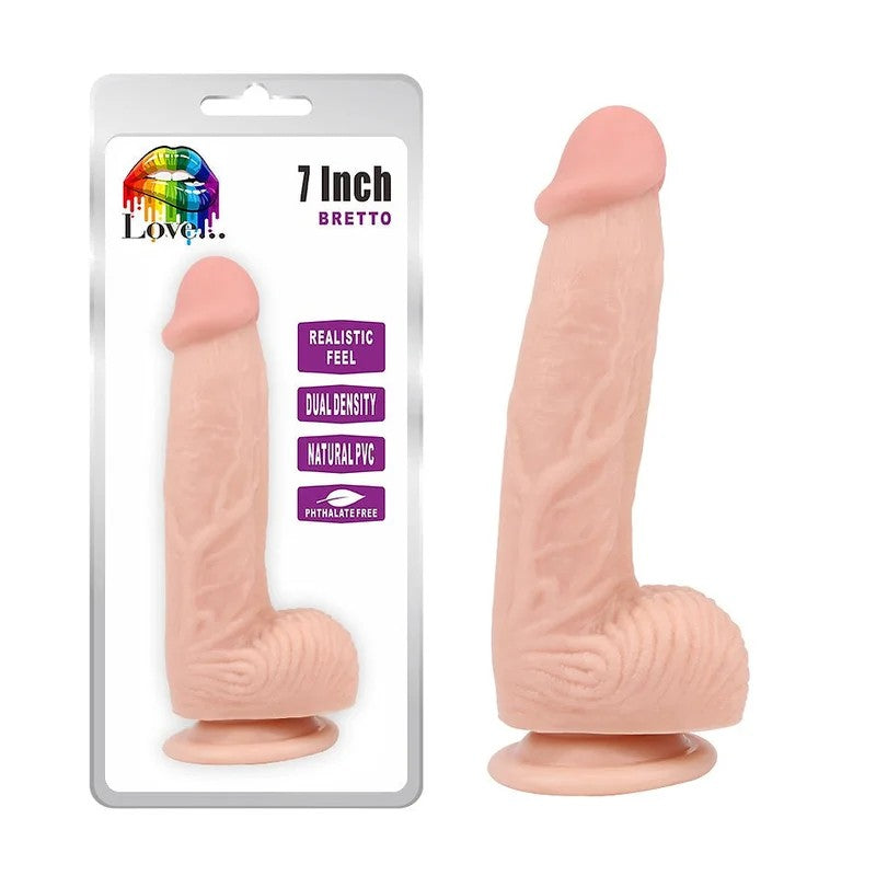 Love–Bretto|DildowithSuctionBase