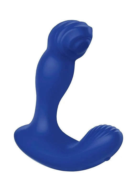 LoveDistanceLinkAppControlledSiliconeRechargeableProstateVibrator
