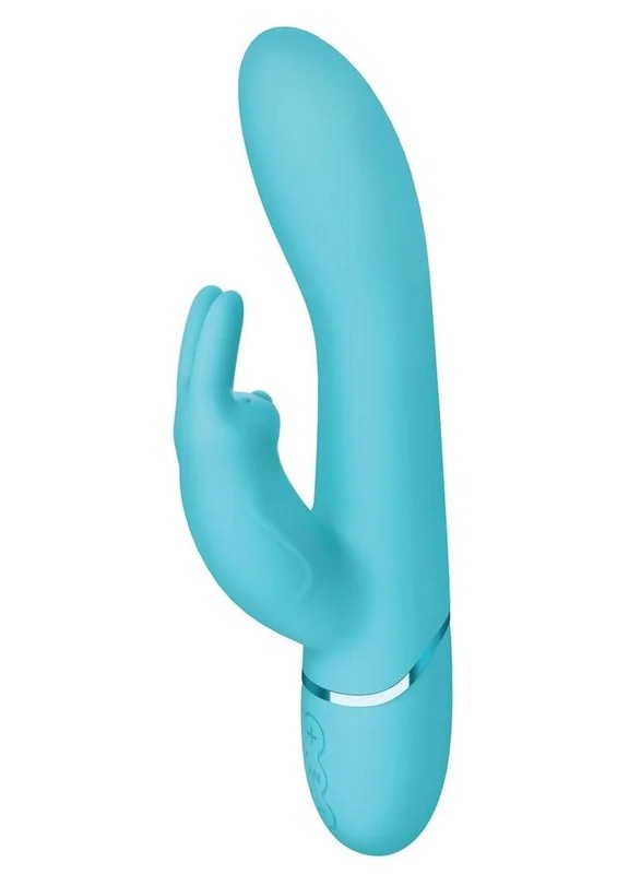 LoveDistanceReceiveAppControlledSiliconeRechargeableRabbitVibrator