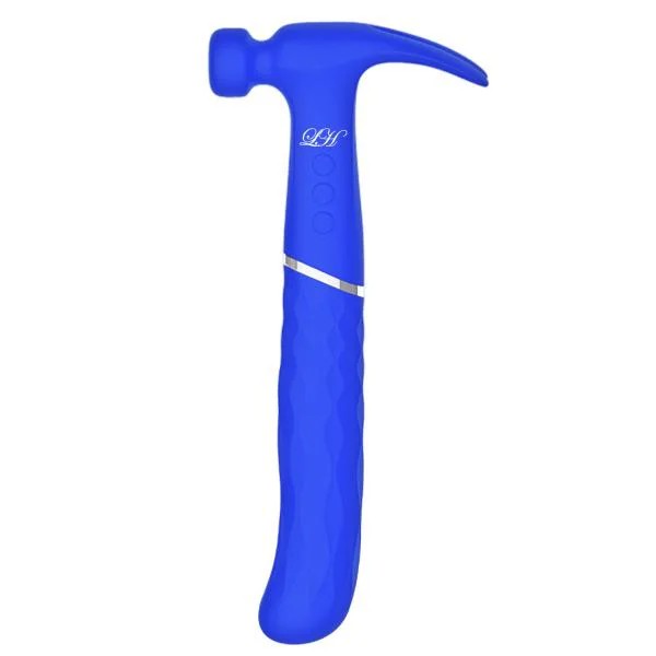 LoveHamma–G-SpotTipThrustingHammer-ShapedVibrator(Blue)