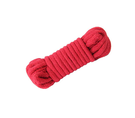 LoveInLeather–10MetresBondageRope(Red)