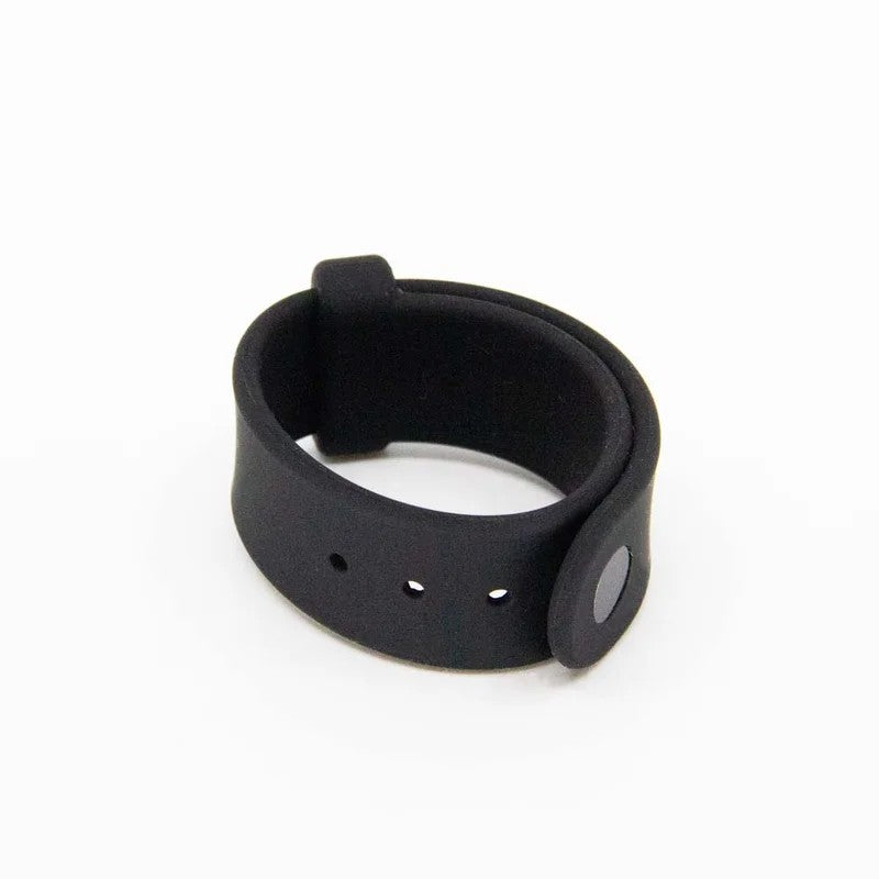 LoveInLeather–AdjustableQuick-ReleaseSiliconeCockBand|Black