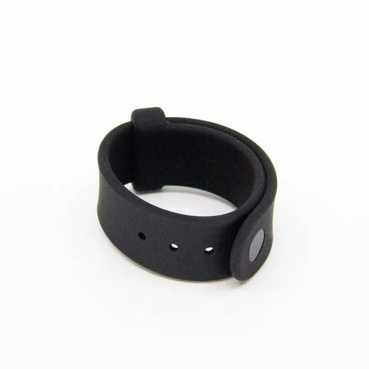 LoveInLeather–AdjustableQuick-ReleaseSiliconeCockBand|Black