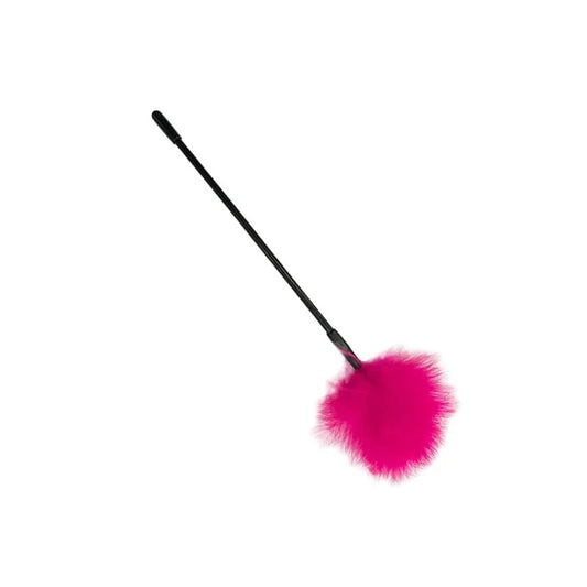 LoveInLeather–BasicFeatherTickler|HotPink