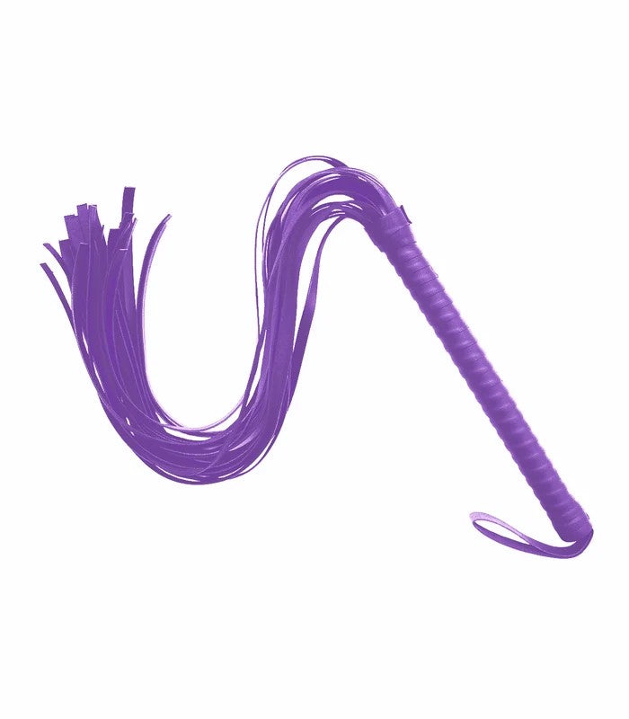 LoveinLeather–BerlinBabeCat‘o’NinesLargeFlogger(Purple)