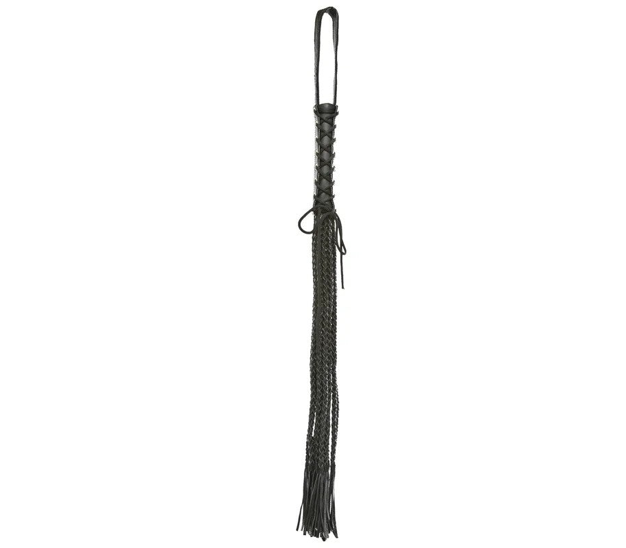 LoveInLeather–CorsetHandledWhip(Black)