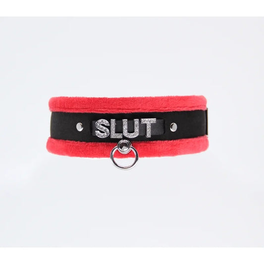 LoveInLeather–DiamanteSlutCollar|Red