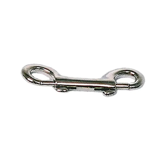 LoveInLeather–DoubleEndedMetalSnapThumb-slideClip(Silver)