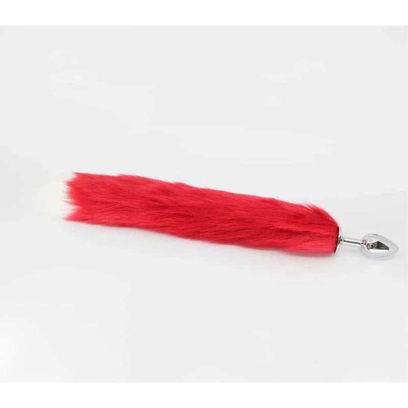 LoveInLeather–FoxtailButtPlug|SmallRed