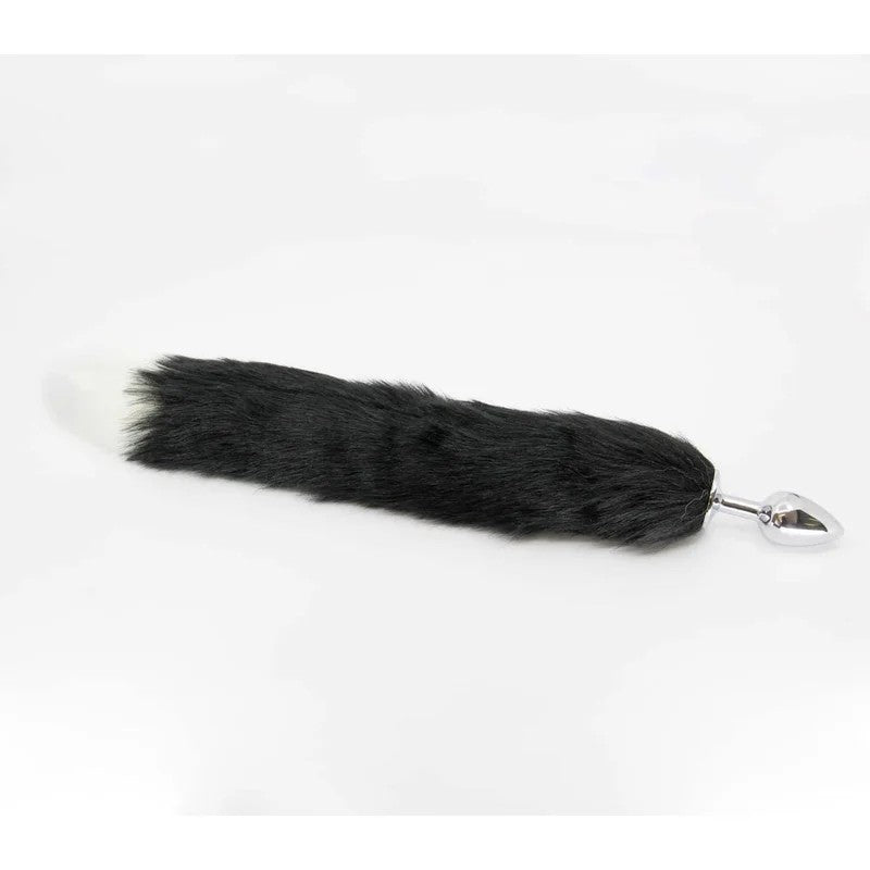 LoveInLeather–FoxtailButtPlug|LargeBlack