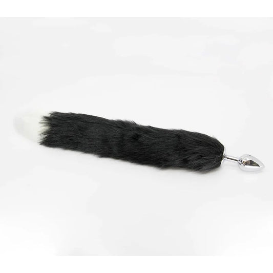 LoveInLeather–FoxtailButtPlug|LargeBlack