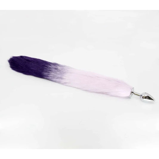 LoveInLeather–FoxtailButtPlug|SmallPurple
