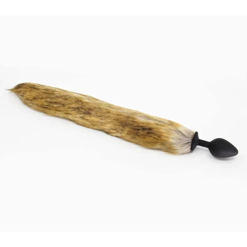 LoveInLeather–FoxtailButtPlug|MediumBrown