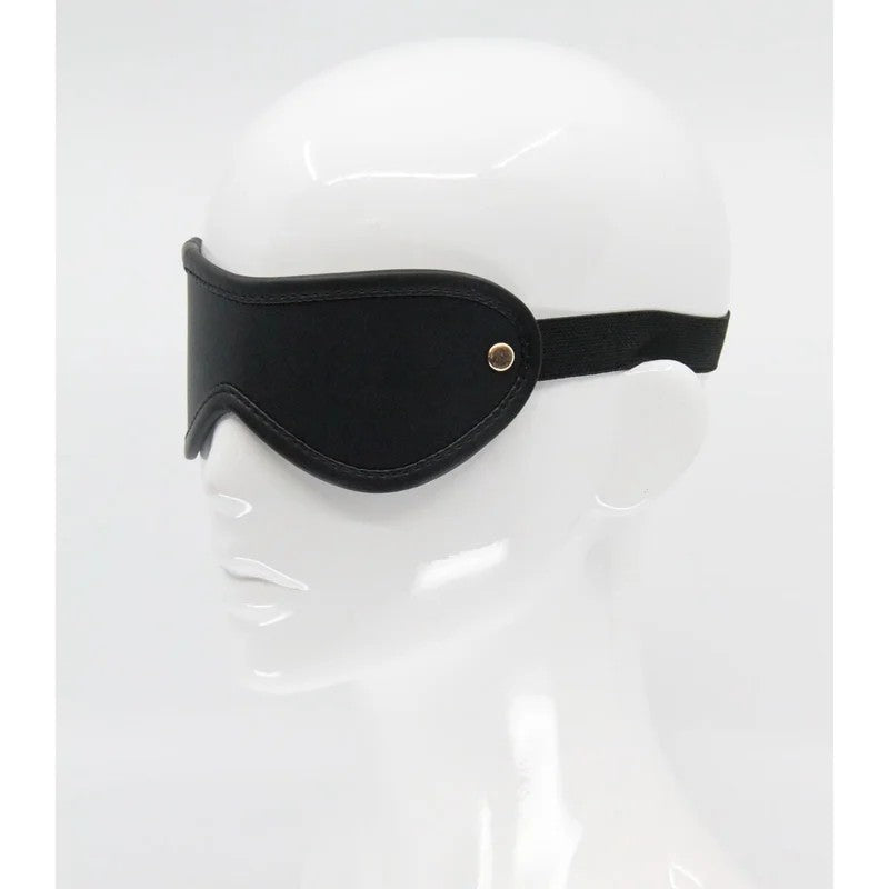 LoveInLeather–LeatherBlindfold|RoseGold