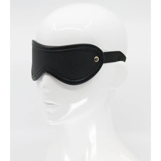 LoveInLeather–LeatherBlindfold|Gold