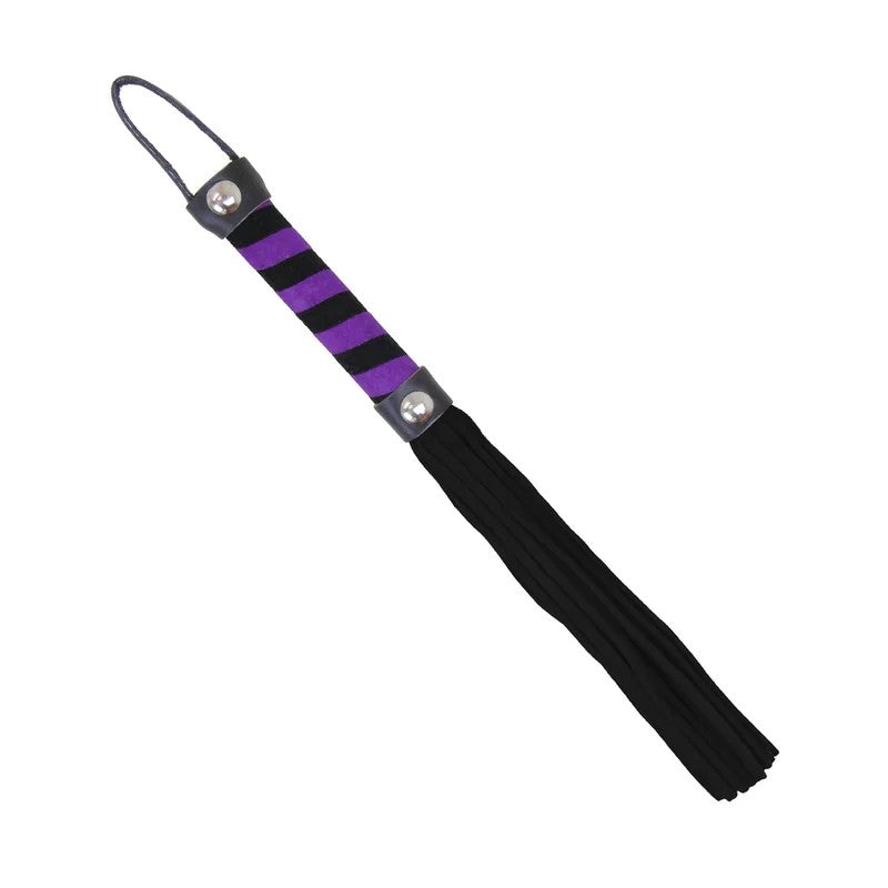 LoveInLeather–MiniWillyWhip(Black/Purple)