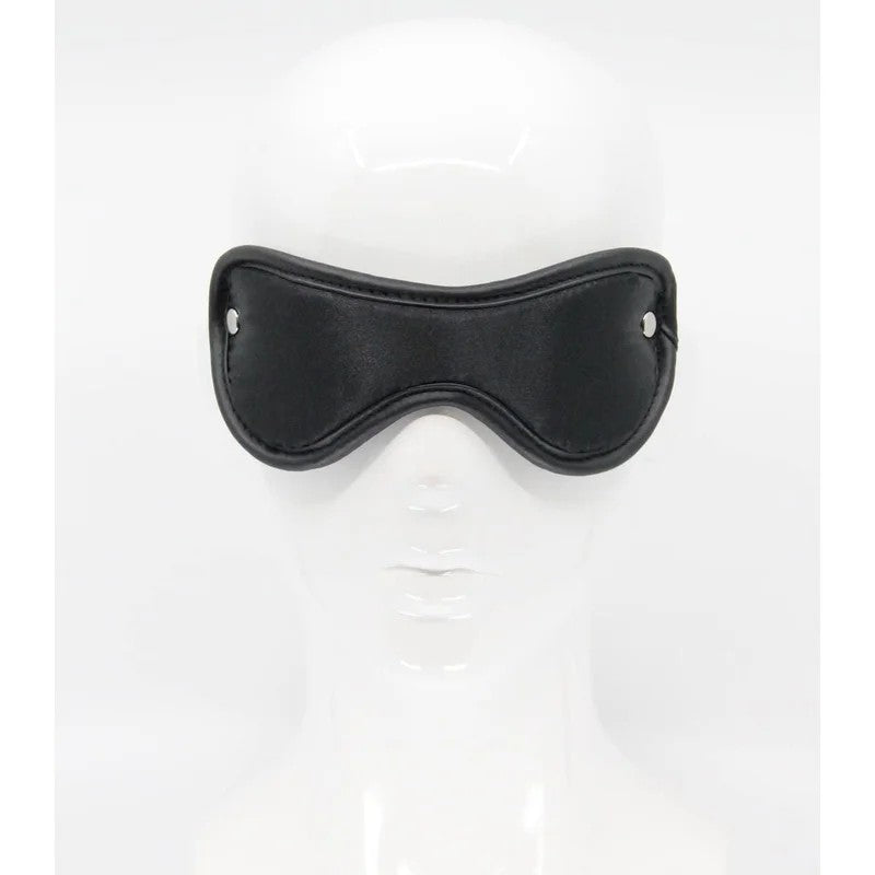 LoveInLeather–SatinBlindfold|Black