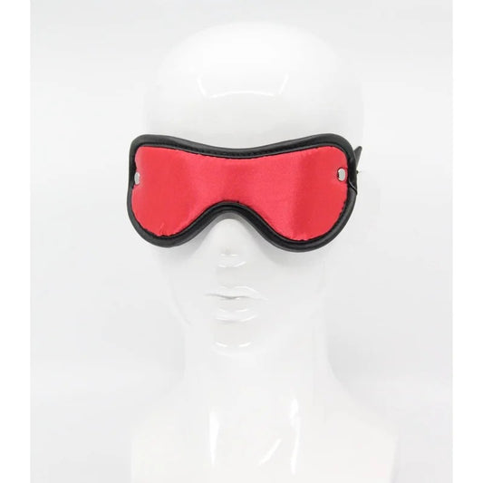 LoveInLeather–SatinBlindfold|Pink