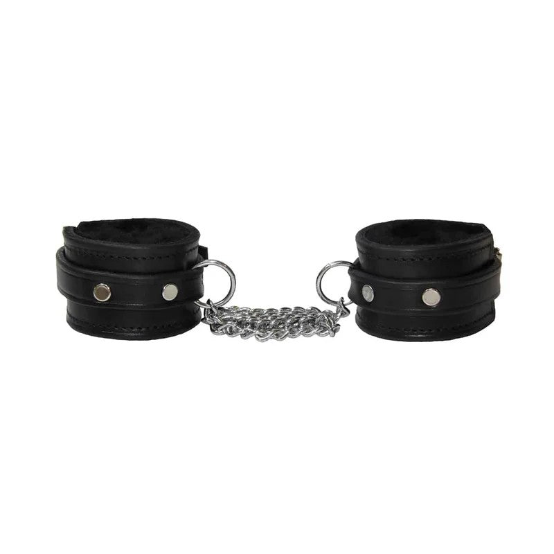 LoveInLeather–SheepskinLinedLeatherWristRestraints|AustralianMade