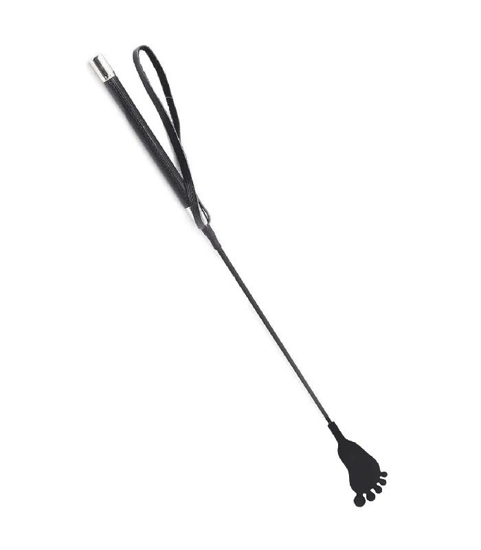LoveInLeather–SiliconeFootCrop(Black)