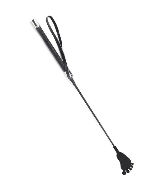 LoveInLeather–SiliconeFootCrop(Black)
