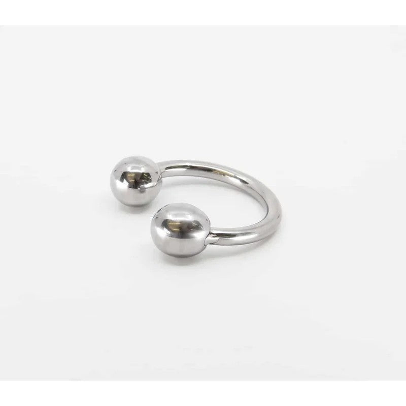 LoveInLeather–StainlessSteelGlansRing|50mm