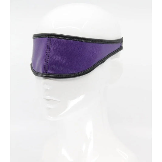 LoveInLeather–TotalBlockOutBlindfold|Purple