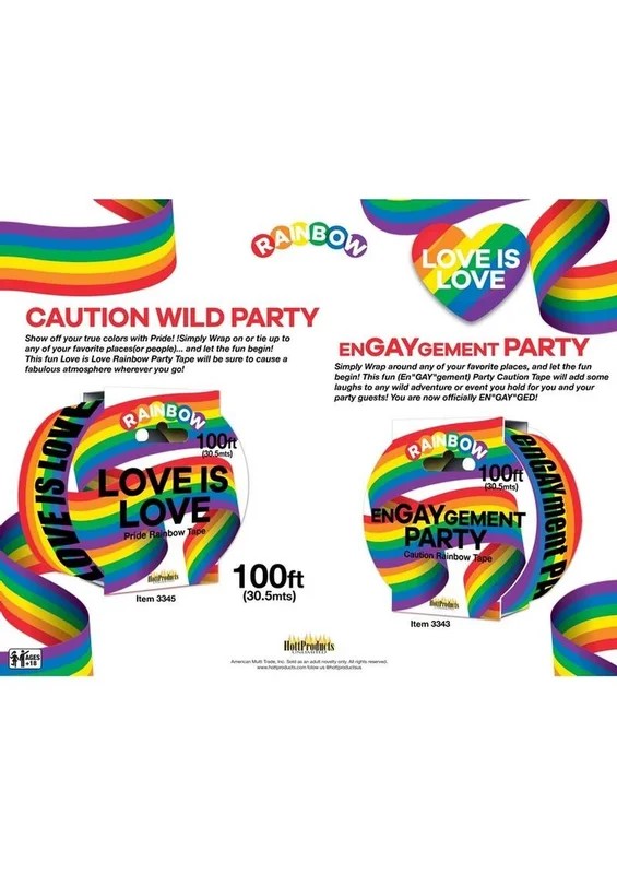 LoveIsLoveRainbowTape
