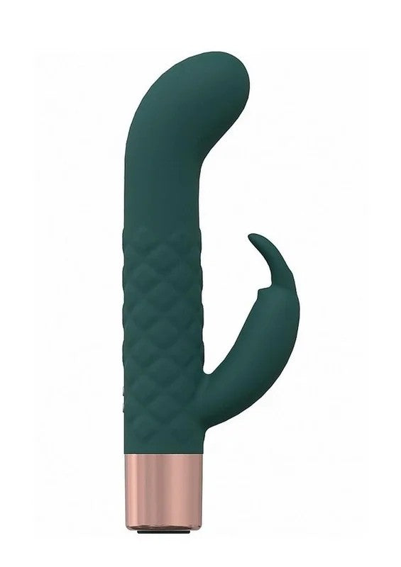 LovelineDevotionSiliconeRechargeable10SpeedMiniRabbit–Forest