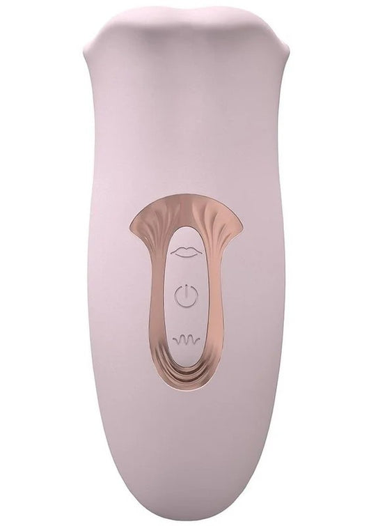 LovelineKiss10SpeedSiliconeRechargeableSuctionandVibratingMouth