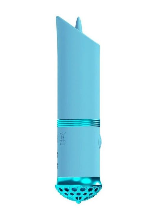 LovelineLuxe10FunctionMiniLipstickRechargeableSiliconeVibrator