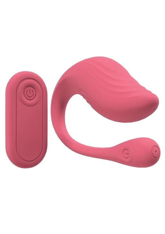 LovelineVelvetG-Spot10FunctionSiliconeRechargeableVibratorwithRemoteControl