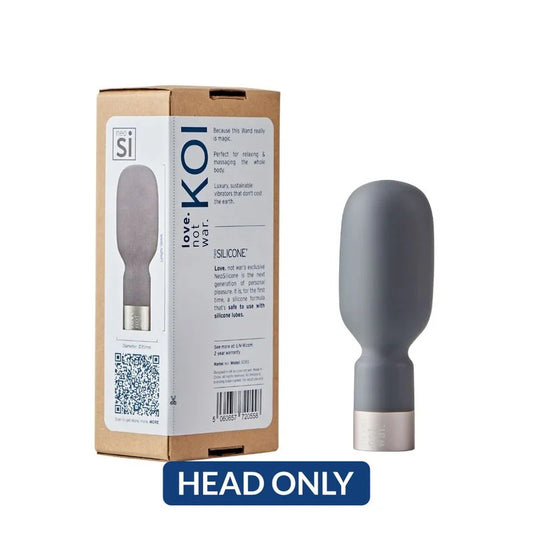 LoveNotWar–“Koi”WandHeadAttachment(Grey)