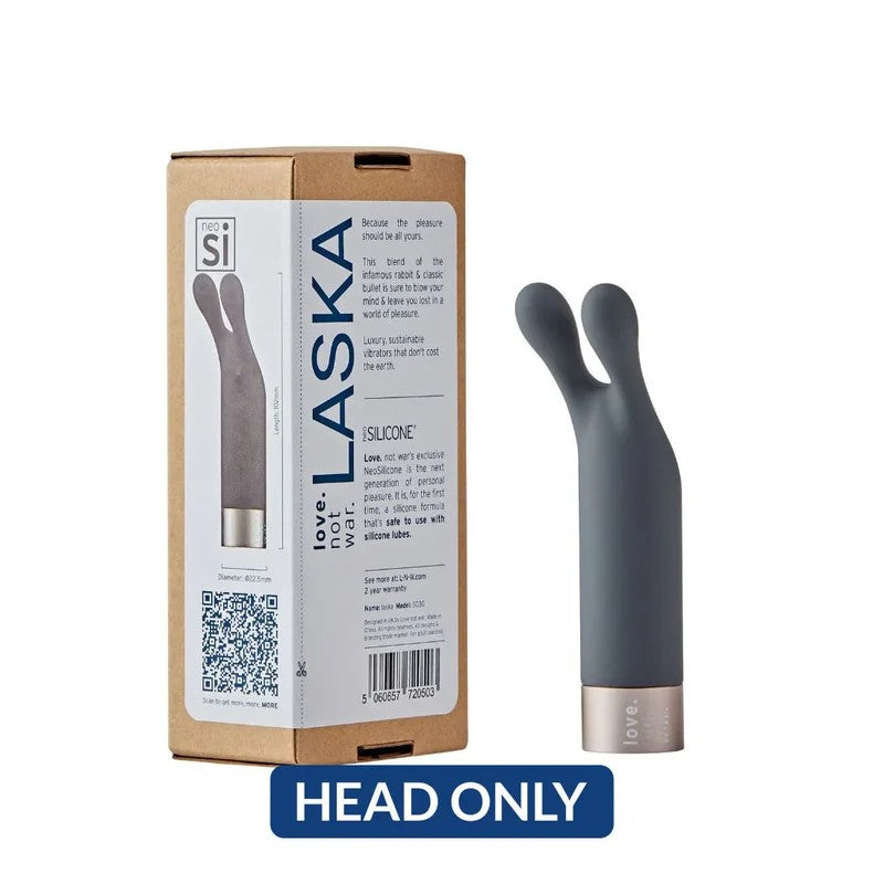 LoveNotWar–“Laska”EarsHeadAttachment(Grey)