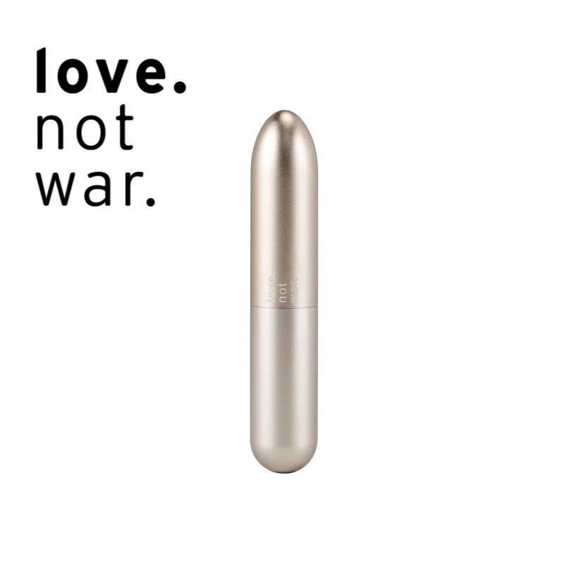 LoveNotWar–“Maya”AluminiumBulletVibrator(Champagne)