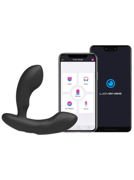 Lovense–EdgeRemotePosableProstateMassager(Black)