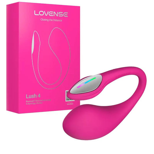 Lovense–Lush4AppEnabledVibratingEgg(Pink)