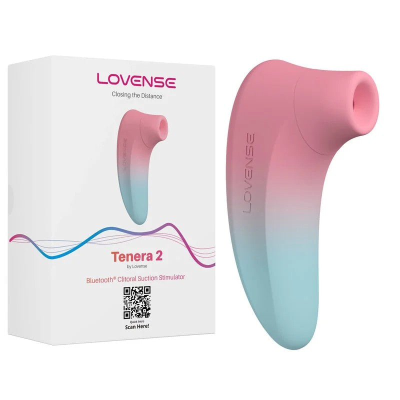 Lovense–Tenera2AppEnabledClitoralSuctionStimulator(OmbrePinktoBlue)