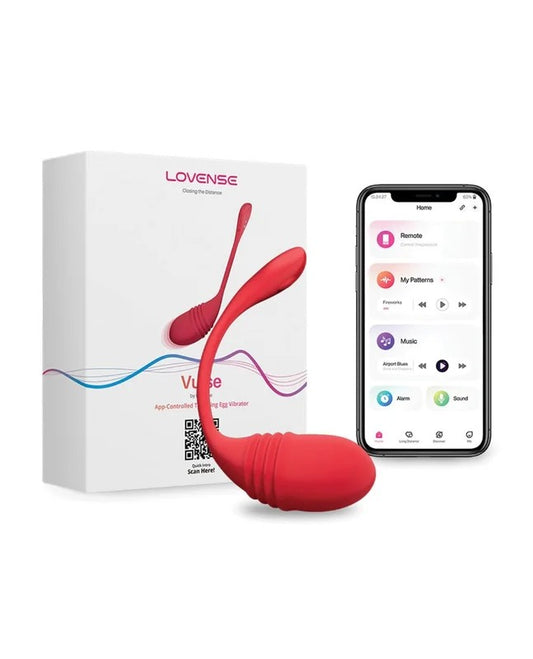 LovenseVulseRedThrustingEgg