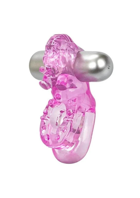 LoversDelightEleVibratingCockRingwithClitoralStimulation