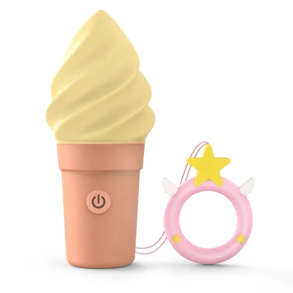 LoveToLove–Cand’IceIce-CreamshapedClitoralVibrator(VanillaPop)