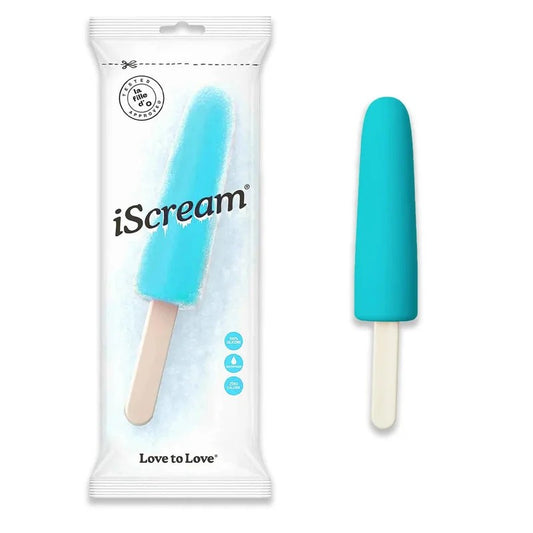 LoveToLove–“iScream”Ice-CreamDildo(Blue)