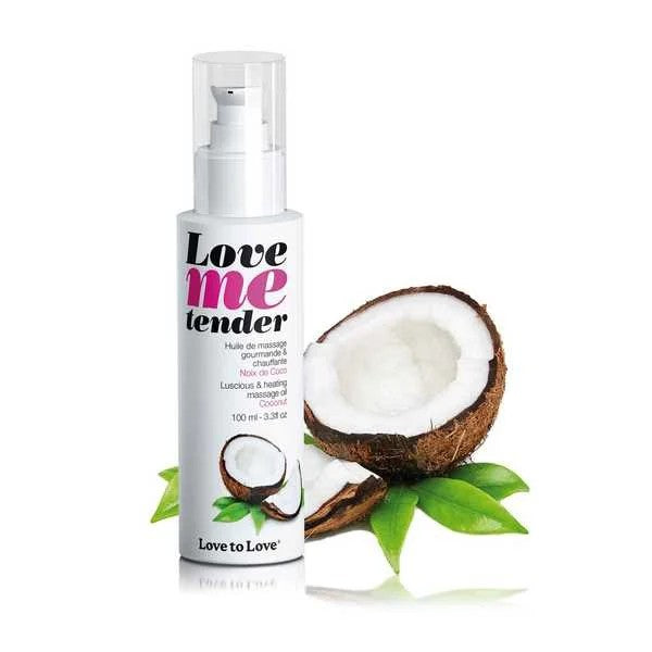 LoveToLove–LoveMeTenderLuscious&HeatingMassageOil(Coconut)