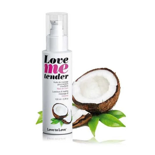 LoveToLove–LoveMeTenderLuscious&HeatingMassageOil(Coconut)